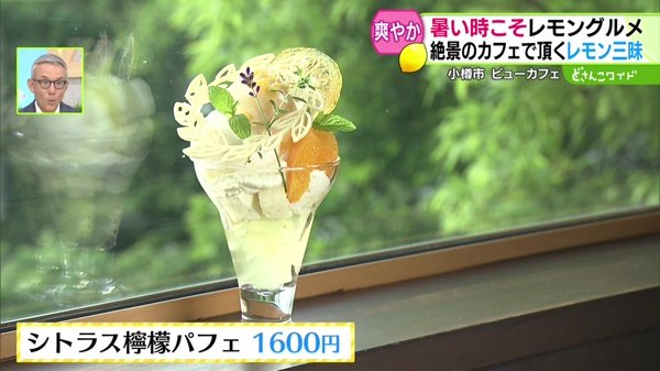 シトラス檸檬パフェ　1600円